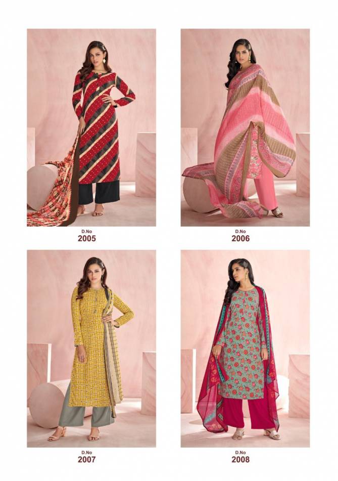 Suryajyoti Paroo 2 Regular Wear Rayon Printed Wholesale Dress Material Catalog

